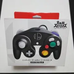 新品未開封、ゲームキューブ コントローラー スマブラ用 黒