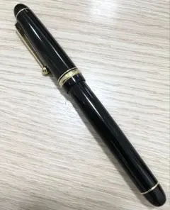 極美品 モンブラン 221 万年筆 F 14K 585 黒 金 希少 ドイツ製 - メルカリ