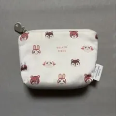 ジェラートピケ ジェラピケ あつ森 どうぶつの盛り ポーチ