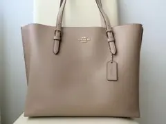 ◆極美品◆COACH モリー トートバッグ ショルダーバッグ ベージュA4収納可のサムネイル