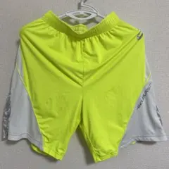 asics 蛍光色　バスパン