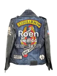 2026年最新】Roen メンズ レザージャケット・ライダースの人気アイテム
