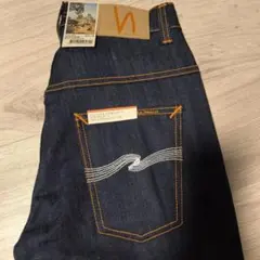 ★新品★Nudie Jeans Thin Finn DRY ECRU EMBO