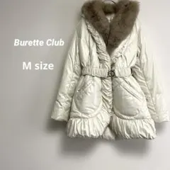 ビューレクラブ ファーダウンコート ダウン80% フェザー20％ ふんわり軽い