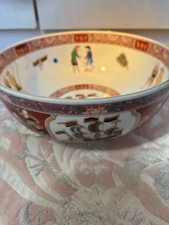 美濃焼　庫山窯 伝統的な絵柄の陶器ボウル