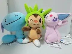 ポケモン ほぺぴた ぬいぐるみ ウパー エーフィ ハリマロン 全3種セット