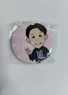 ヤクルトスワローズ レディースDAY イラスト缶バッジ 内山壮真選手