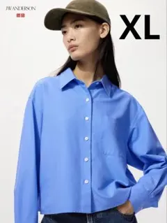 【UNIQLO】　オックスフォードシャツ　XL