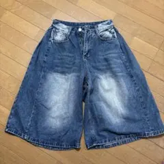 デニムハーフパンツ