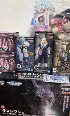 ラストワン含む　ハンターハンター 一番くじ　上位フィギュア　コンプセット ラストワン賞のインパクト凄いですね😂 一番くじ HUNTER×HUNTER