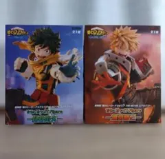 【僕のヒーローアカデミア】緑谷出久　爆豪勝己　フィギュア２点セット