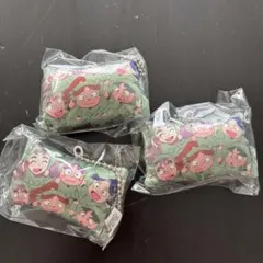 忍たま　ミニミニまくらキーホルダー3個セット