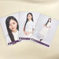 乃木坂46 42th シングル 是非に及ばず 封入生写真 井上和 4枚コンプ1