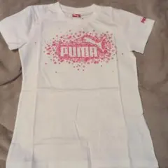 PUMA ホワイト 花柄 Tシャツ　Mサイズ　新品・タグ付きのサムネイル