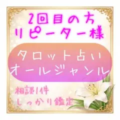 タロット占い 2回目以降　リピーター様専用