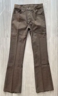 Lee 70年代ヴィンテージ 【made in USA 】ハウンドトゥース 14