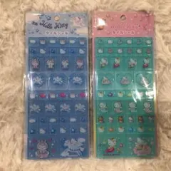 国内正規品　ハローキティ タイルシール 2種セット