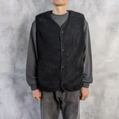最終値下げ 美品CALEE NYLON RIP FLEECE WAISTCOAT