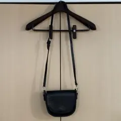 GRL クロコダイル風 ショルダーバッグ ブラック フェイクレザー 美品