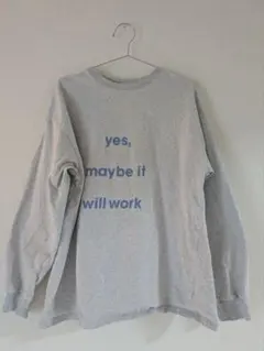 CIAOPANIC TYPY 長袖Tシャツ　カットソー　グレー