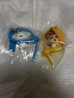 クレヨンしんちゃん カラフルマルチチャーム 2個セット ひまわり シロ