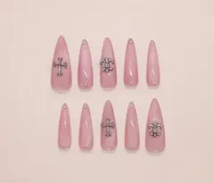 現品 ネイルチップ シズニルック クロム y2k地雷系 ギャル 韓国 マグネット