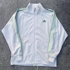 美品　90s〜00s adidas 万国旗タグ　トラックジャケット裾ドローコード