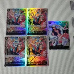 ワンピースカード　Mr.2ボンクレーsr　ミスオールサンデーsr