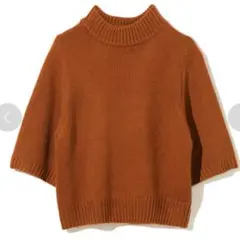 신품 미사용 タグ付き グレイル サマーニット クロップド丈 シンプル 綺麗め 上品