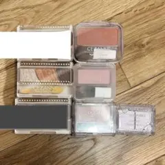 セザンヌ ちふれ 5点セット アイシャドウ チーク ラメ アイシャドウパレット