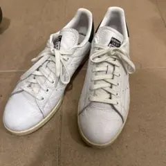 adidas Stan Smith ホワイト ブラックヒール