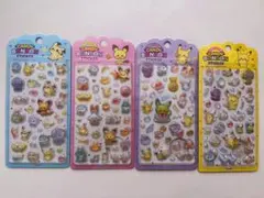 【正規品】　韓国限定　ポケモン　シール　4種セット