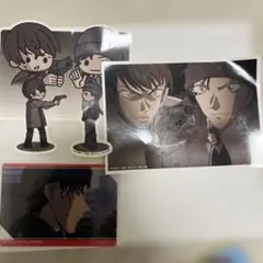 名探偵コナン 赤井秀一ステッカー＆フォトカード