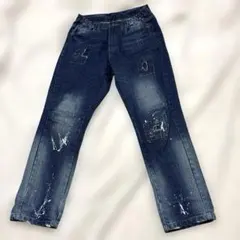 m.u.l加工ワイドデニムL～XL - メルカリ