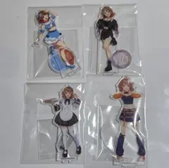 【開封済】学園アイドルマスター 花海佑芽 アクリルスタンド4点