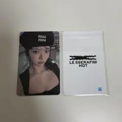 LE SSERAFIM ルセラ HOT MMT ラキドロ トレカ ウンチェ