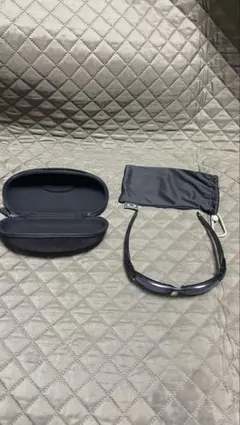 【Oakley】スポーツ用ブラックサングラス グリーンレンズ