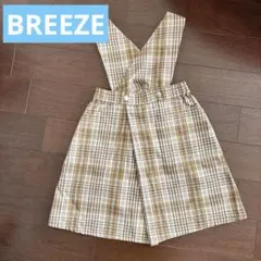 チェック柄ジャンバースカート