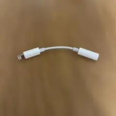Apple純正 Lightning - 3.5 mm イヤフォンジャックアダプタのサムネイル