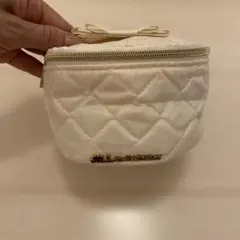 JILLSTUART キルティング バニティポーチ リボン