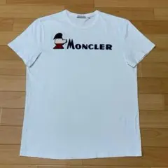 美品★ モンクレール　モンダック ワッペン　L ホワイト　Tシャツ　5S362のサムネイル