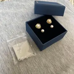 【新品】パール ピアス 2足セット セカンドピアス