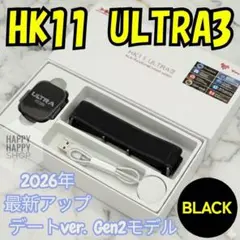 【2026年最新】HK11ULTRA3 Gen2スマートウォッチ カラーブラック