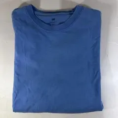 H&M リラックスフィット Tシャツ ブルー Sサイズのサムネイル