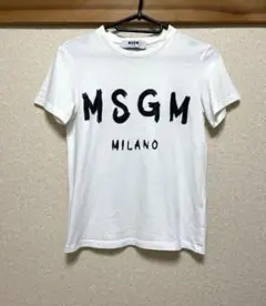 MSGM ロゴTシャツ　レディース　XS
