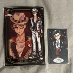 ツイステ トレイクローバー アルカナカード コレクション クリアポスター おまけ