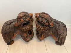 陶器製 獅子像 高さ約30cm - メルカリ