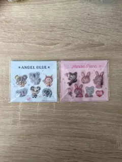 ナルミヤキャラクターズ ぷっくりシール メッゾピアノ エンジェルブルー 特典