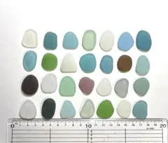 シーグラス28個　–421–