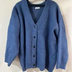 LOWRYS FARM ブルーカーディガン